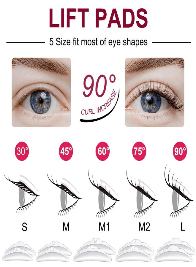 KITNOBLIS Lash Lift Kit, Eyelash Lift Kit, Professional Eyelash Extensions,Semi-Permanent Curling Lash Perm Kit, Long Lasting Wave Lash Curling for Home or Salon Use Beautify Your Lashes - Image 4